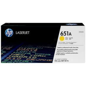 Lasertoner HP Nr. 651A, gelb