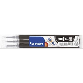 Refill Pilot FriXion Point sletbar 0,5 mm sort, 12 stk