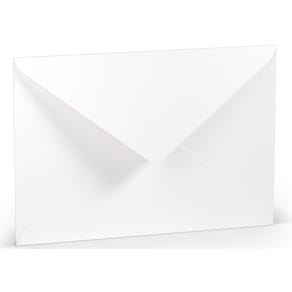 Briefhülle Rössler Paperado, C5, Seidenfutter, weiß