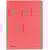 Dossiermap Esselte, rood, ft A4