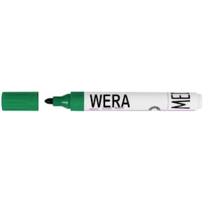 Marker BNT Wera 2 mm rund spids, grøn, 12 stk