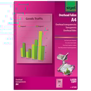 Laserfolie Sigel, A4