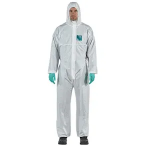 Skyddsoverall ALPHATEC Comfort L vit