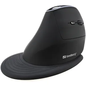 Sandberg Wireless Vertical Mouse Pro, Black