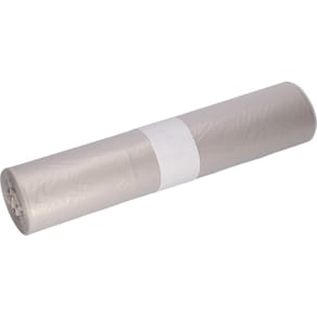 Vuilniszak Deiss, ft 70 x 110 cm, transparant, LDPE, rol van 25