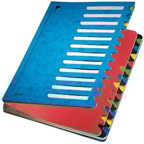 Ordnungsmappe Leitz Pultordner, 24-teilig, blau