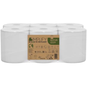 Papieren handdoeken Papernet Simplify Centerfeed, 2-laags, 90 m