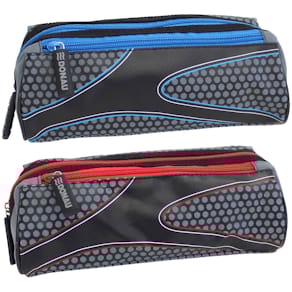 Schlamperrolle DONAU North Sport, 2 Zipper, 2 Farben, 21x8x9cm