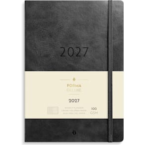 Burde Stor Veckokal. Forma Deluxe 2027 svart