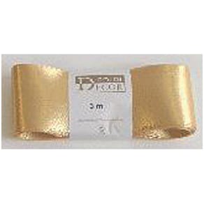 Doppelsatinband GOLDINA, 40 mm x 3 m, gold