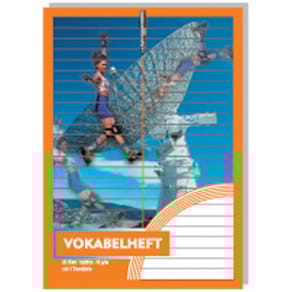 Vokabelheft PVP, A5, 32 Blatt, liniert, orange