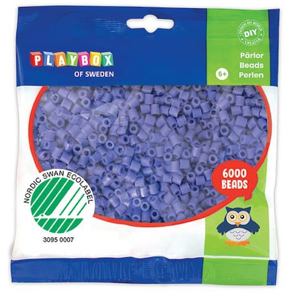Perler PLAYBOX lilla (6 000)