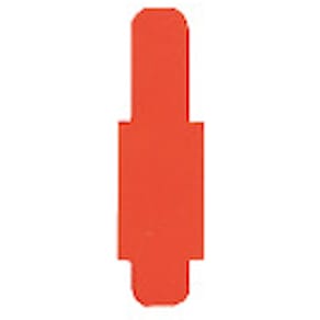 Stecksignal Leitz, 50 St., rot