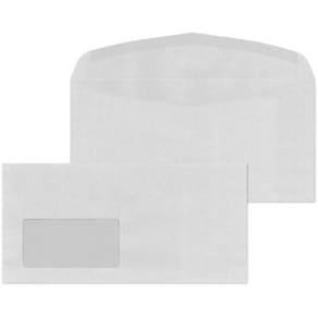 Kuvertierumschlag MAILMEDIA C5/6, mit Fenster, grau, 75 g/m², 229