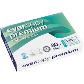 Kopieerpapier Clairefontaine Evercopy Premium, A4, 80 g, pak