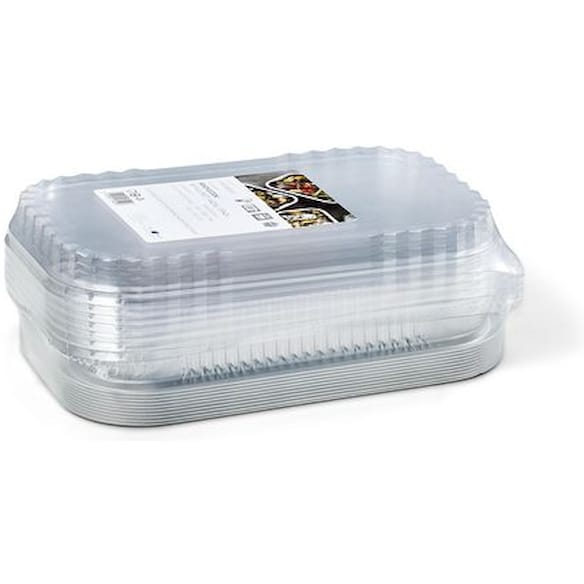 Aluminiumsform m/lokk 1442ml (10) 12frp