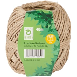Naturfaser-Bindfaden WIHEDÜ, 40 m, 100 g