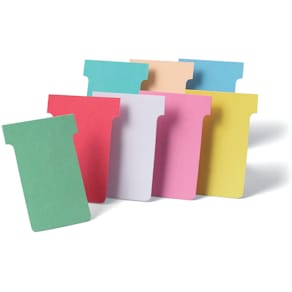 T-Karte FRANKEN Größe 2, 100 St., rot