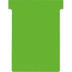 Planbordkaarten Nobo T-index 3, 120 x 92 mm, groen