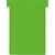 Planbordkaarten Nobo T-index 3, 120 x 92 mm, groen