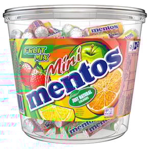 Kaubonbons Mentos Mini Fruit Mix, 120 Rollen
