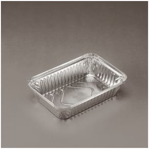 Aluminiumform, 890ml, 207x141mm, 1000/fp