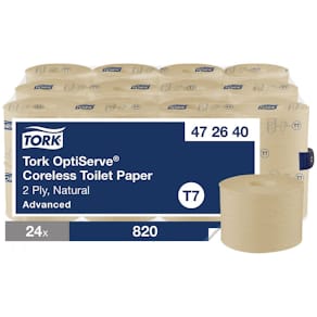 Toalettpapper TORK Adv T7 natur 24/fp