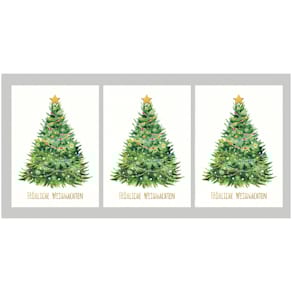 Geschenkanhänger HANRA, Weihnachten, 3 Stück