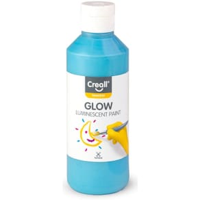 Självlysande färg CREALL 250ml Blå