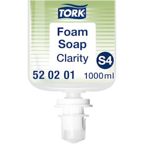 Skumtvål TORK S4 Clarity oparfymerad 1L