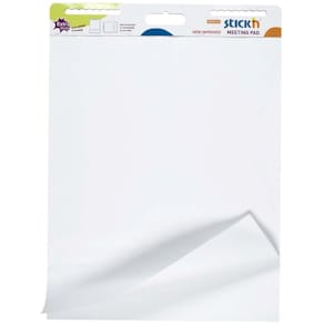 Flipoverpapir BNT Meeting Pad, hvid 620x720 mm, 30 ark