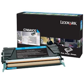 Toner LEXMARK C746A1CG 7K cyan