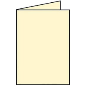 Faltkarte Rössler Paperado, A5 HD, chamois