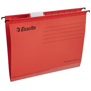 Hengemappe ESSELTE Standard A4 rød