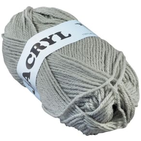 Acrylgarn Grå, 50g