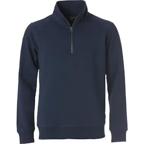 Genser CLIQUE half zip 4XL marineblå