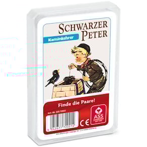 Kartenspiel ASS Quartett Schwarzer Peter, 33 Karten