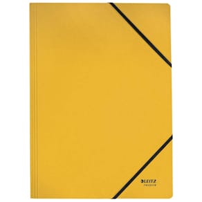 Elastikmappe Leitz Recycle A4 gul, Blå Engel