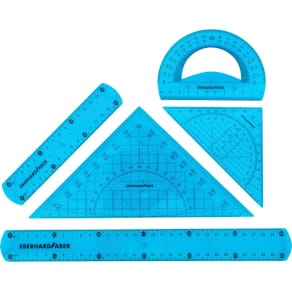 Geometrieset Eberhard Faber, 5-teilig, flexibel
