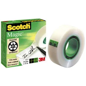 Dokumenttejp Scotch Magic 810, osynlig, 19mm x 33m
