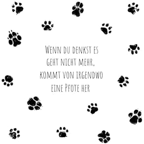 Motivserviette PAPER+DESIGN, 33 x 33 cm, Katzenpfoten