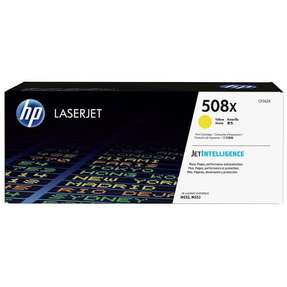 Toner HP 508X CF362X 9.5K gul