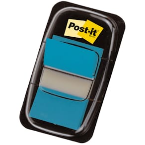 Haftstreifen Post-it Index Mini, 25,4 x 43,2 mm, türkis, 50 Stück