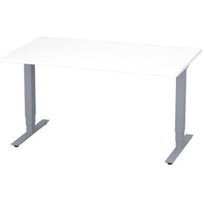 Bord höj/sänk Pro 1400x800 vit/silver