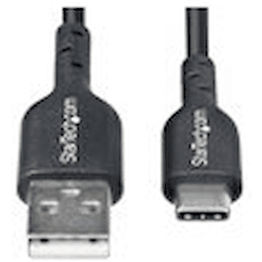 StarTech.com 3ft (1m) USB-A to USB-C Charging Cable, Charger