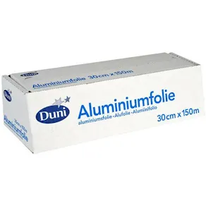 Aluminiumfolie DUNI box 30cmx150m