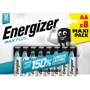 Batteri ENERGIZER Max Plus AA 8/fp