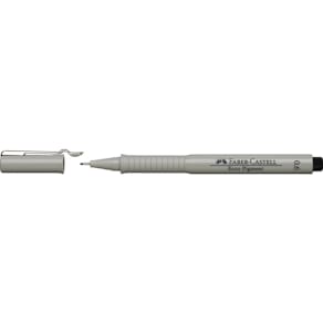 Tintenfeinschreiber Faber-Castell Ecco Pigment, 0,6 mm, schwarz