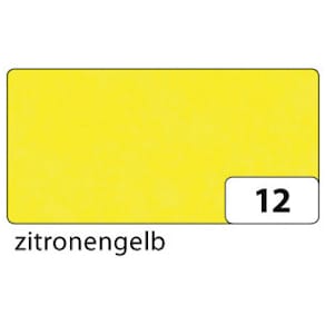 Transparentpapier Folia, zitronengelb