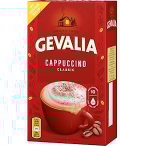 Kaffe GEVALIA Cappuccino Org. 10/fp